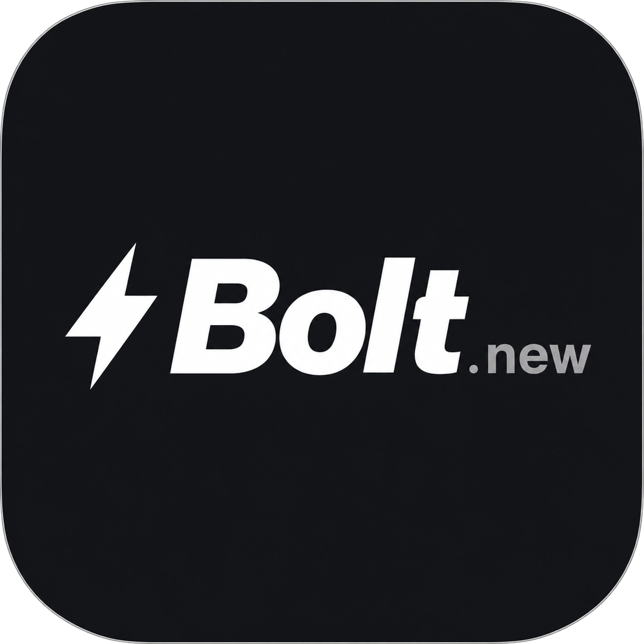 شعار Bolt.new